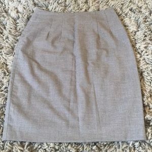 H&M Gray office pencil skirt
